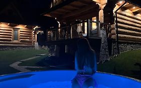 NA SKRAJU LASU domki z jacuzzi, balią ogrodową